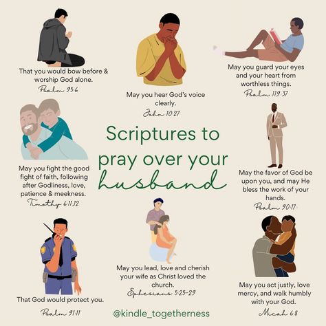 Fathers, husbands, men. They push us and challenge us to see God the Father. They are called to walk as created in His image - yet broken because we walk in a fallen world. What an honor to pray for our husbands, the father of our children, the sons of God. Drop a 🙏 if you’re committed to praying for your spouse. How To Pray Over Your Children, What To Pray For Your Future Husband, Kingdom Spouse Prayers, Biblical Husband, God My Father, Created In His Image, Future Husband Prayer, Prayers For My Husband, Prayer For Husband