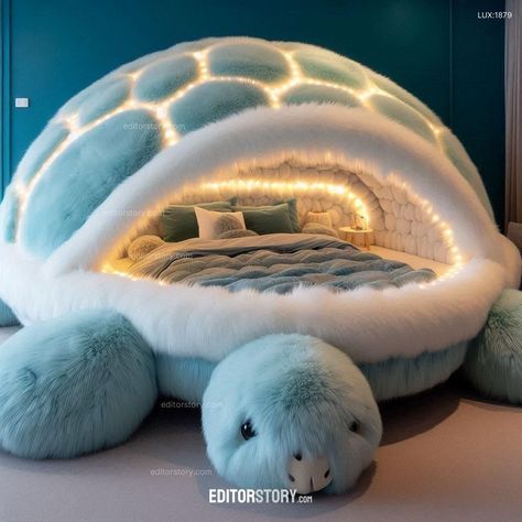 Mythical Bedroom Ideas, Cool Room Ideas For Teens, Creative Bedroom Designs, Small Children Room Ideas, Turtle Room Ideas, Dragon Bedroom Ideas, Unique Furniture Design Creative, Cool Kids Beds, Innovative Furniture Design