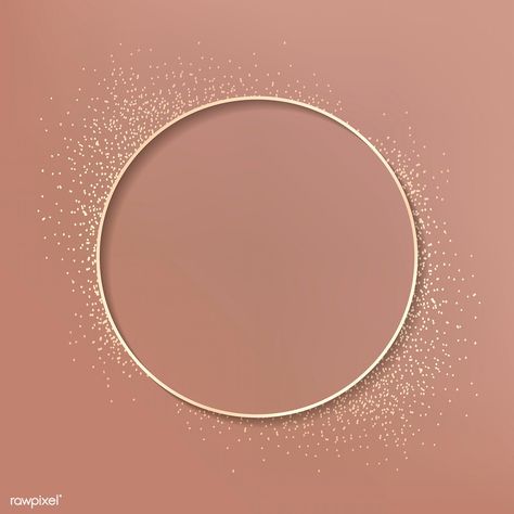 Gold Circle Frames, Minimal Frame, Frame Circle, White Marble Background, Rose Gold Circle, Floral Logo Design, Marble Frame, Snapchat Stickers, Aesthetic Letters