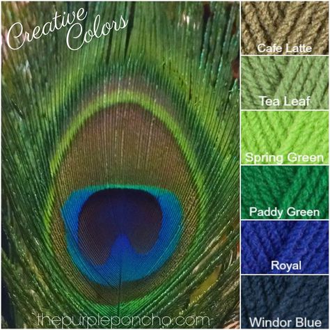 Welcome to my new segment called Creative Colors! Are you looking for color combinations for your next project? Well you’ve come to the right place! In this segment I’m featuring Red He… Peacock Palette, Peacock Color Scheme, Colours That Go Together, Yarn Color Combinations, Peacock Colors, Color Schemes Colour Palettes, Peacock Color, Palette Color, Color Palette Design