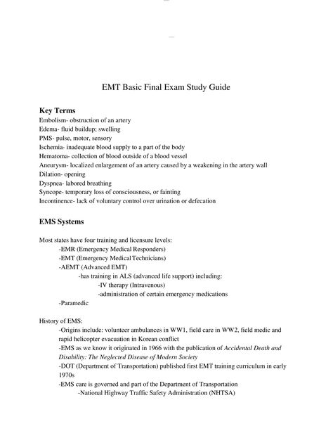 EMT Basic Final Exam Study Guide Emt Workouts, Paramedic Study Guide, Emt Basic Notes, Paramedic Training, Emt Study Tips, Emt Basic Study, Emt School Notes, Emt Certification, Emt Basic Study Cheat Sheets