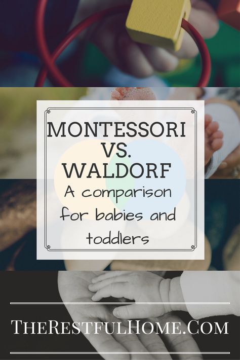 Montessori Nursery School, Waldorf Nursery Room, Montessori Vs Waldorf, Waldorf Toddler Activities, Waldorf Playroom At Home, Waldorf Parenting, Waldorf Daycare, Waldorf Philosophy, Waldorf Method