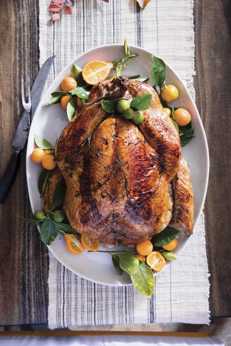 Brined and Roasted Turkey | From the cookbook Danielle Walker’s Against all Grain Celebrations, page 249 | PC Erin Kunkel Herb Turkey, Roast Turkey Recipes, Against All Grain, Turkey Brine, Emeril Lagasse, Recipes Dessert Easy, Best Turkey, Food Recipes Dessert, Recipe Ground Turkey