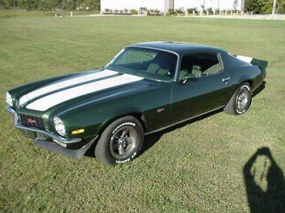 Chevrolet Camaro COPO forest green metallic / white stripes - 1970 ...