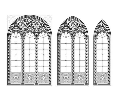 Cathedral window quilts