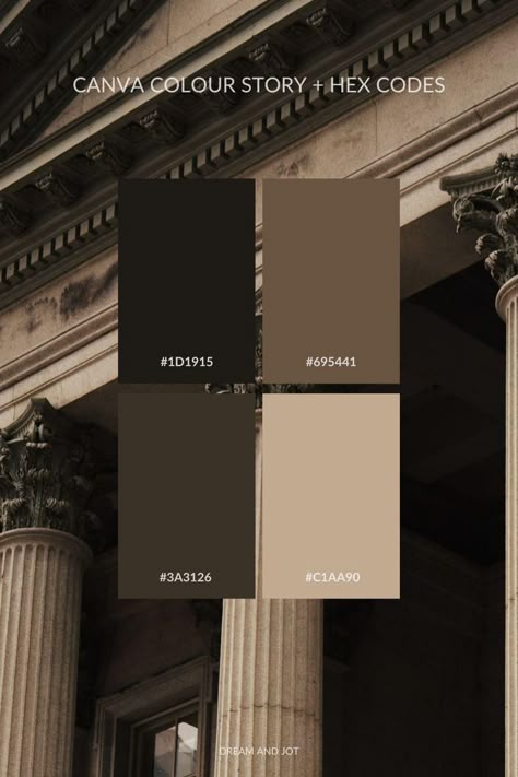 Website Color Palette, Dark Color Palette, 포트폴리오 레이아웃, Color Design Inspiration, Desain Editorial, Hex Color Palette, House Color Palettes, Hex Color, Color Schemes Colour Palettes