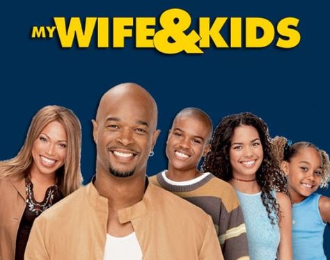 My Wife and Kids (2001–2005) Damon Wayans, Tisha Campbell-Martin, George Gore II,  Parker McKenna Posey, and Jennifer Freeman My Wife And Kids, Black Sitcoms, Black Tv Shows, 90s Tv Shows, 90s Sitcoms, Black Tv, Kids Tv Shows, Wife And Kids, Old Shows