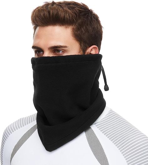 Amazon.com: LONGLONG Neck Warmer Gaiter- Winter Thicken Soft Elastic Fleece Skiing Face Scarf Mask : Clothing, Shoes & Jewelry Scarf Mask, Winter Face, Face Scarf, Mascara Facial, Ski Mask, Neck Gaiters, Amazon Com, Head And Neck, Neck Gaiter