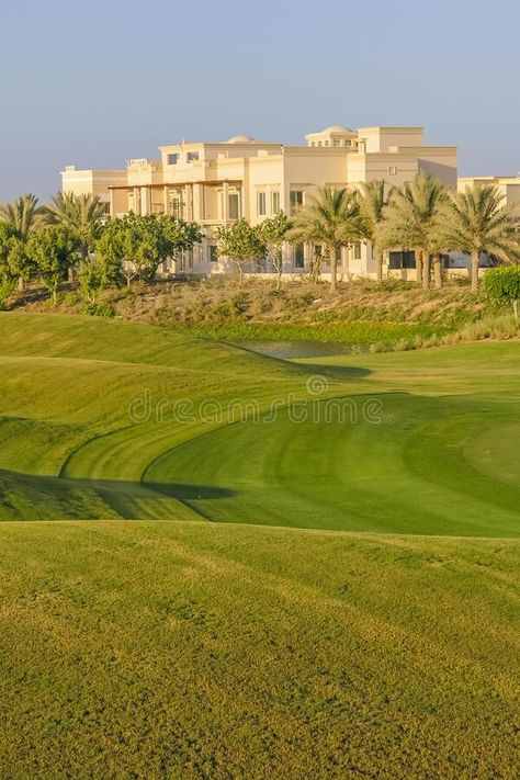 Emirates Hills, Luxurious Villa, Landscaping Images, Dubai United Arab Emirates, Arab Emirates, United Arab Emirates, Golf Course, In Dubai, The Middle