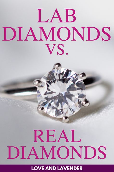 Man Made Diamond Engagement Rings, Lab Vs Natural Diamond, Lab Grown Diamonds Vs Real Diamonds, Lab Diamonds Vs Real, Wedding Accessories For Bride, Wedding Jewelry Ideas, Synthetic Diamond, Wedding Day Jewelry, Bridal Attire