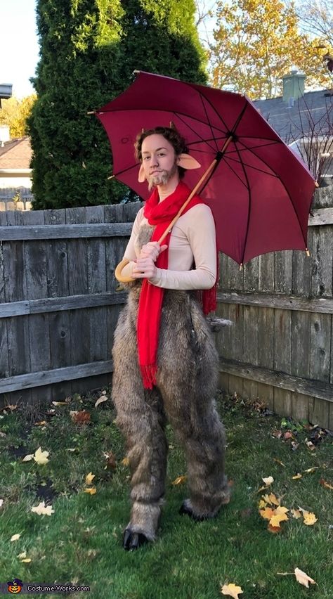 Mr Tumnus Costume Diy, Narnia Beaver Costume, Narnia Characters Costumes, White Stag Costume Narnia, Possum Magic Costume, The Rescuers Costume, Narnia Family Costumes, Narnia Costume Ideas, Lion Witch And The Wardrobe Costume