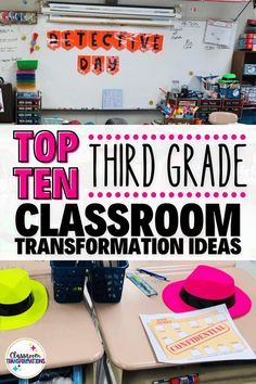 3rd Grade Classroom Schedule, Classroom Layout Ideas Elementary 3rd Grade, 3rd Grade Classroom Layout, 3rd Grade Classroom Transformations, 3rd Grade Decor, Third Grade Math And Science Classroom, 3rd Grade Room Transformation, Classroom Themes For 3rd Grade, Third Grade Ela Classroom Setup