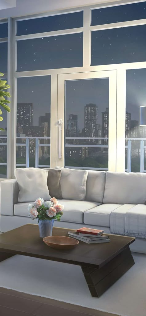 Episode Living Room Background, Episode Apartment Background, Anime Living Room Background Night, Episode Backgrounds Living Room, Episode Interactive Backgrounds Living Room, Zepeto Living Room, Living Room Background For Editing, Imvu Backgrounds Room, House Background For Editing