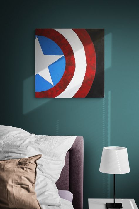 Avengers Canvas Art, Marvel Inspired Paintings, Superhero Painting Ideas, Canvas Series Painting, Avengers Acrylic Painting, Marvel Paintings On Canvas, Avengers Painting Ideas, Marvel Art Canvas, Marvel Canvas Painting