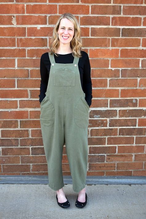 Yanta Overalls – Fa Sew La Yanta Overalls, Style Overalls, What Can I Say, Olive Green Color, I'm Back, Artist Style, Overall Shorts, V Shape, Cropped Pants