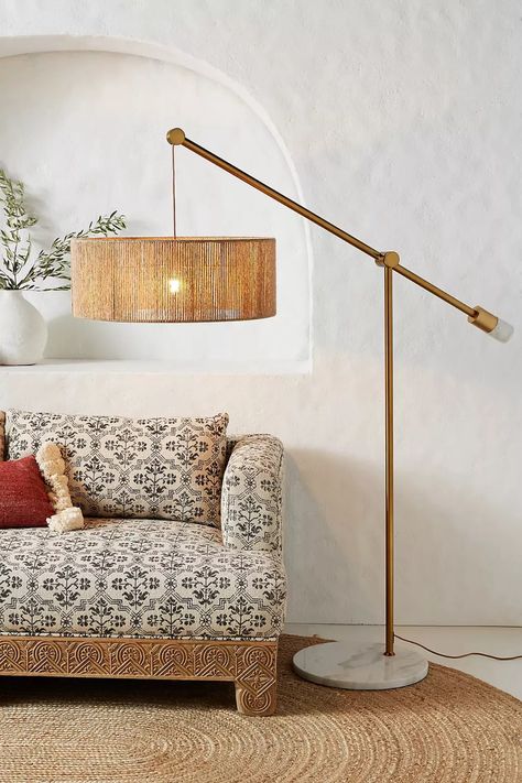 25 Floor Lamps That Will Brighten Up Your Living Room | Hunker Lamps For Living Room, Boho Floor, Floor Lamps Living Room, Living Modern, Design Salon, Deco Luminaire, Design Room, Bohemian Living Room, Room Lamp