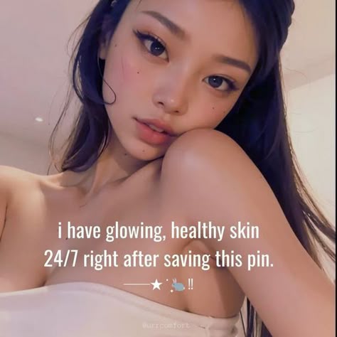 Tips On Clear Skin, Subliminal Clear Skin, How To Maintain Clear Skin, Real Glow Up, Soft Beauty Aesthetic, Manifesting Glow Up, Clear Skin Subliminal Results, Clear Skin Manifest Aesthetic, Clear Skin Manifestation Quotes