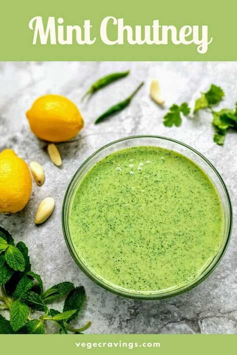 Mint Chutney Recipe | Pudina Chutney | Green Chutney Mint Chutney Recipe, Sunshine Energy, Pudina Chutney, Nonveg Recipes, Green Chutney Recipe, Indian Chutney Recipes, Indian Chutney, Coriander Chutney, Mint Chutney