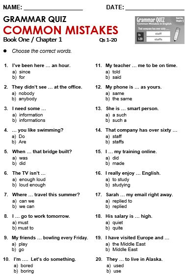 Common Mistakes in English - All Things Grammar Fun With English, English Mistakes, Common Mistakes In English, Common Grammar Mistakes, Commonly Confused Words, English Notes, Esl Grammar, Grammar Quiz, Basic Grammar