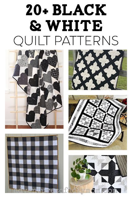 3 Colour Quilt Patterns Free, Quilting Black And White, Black And White Quilts Patterns Simple, Quilt Patterns Black And White, Black White Quilt Pattern, Grey And White Quilt Patterns, Houndstooth Quilt Pattern, Gray Quilts Pattern, Black And White Quilt Patterns Free