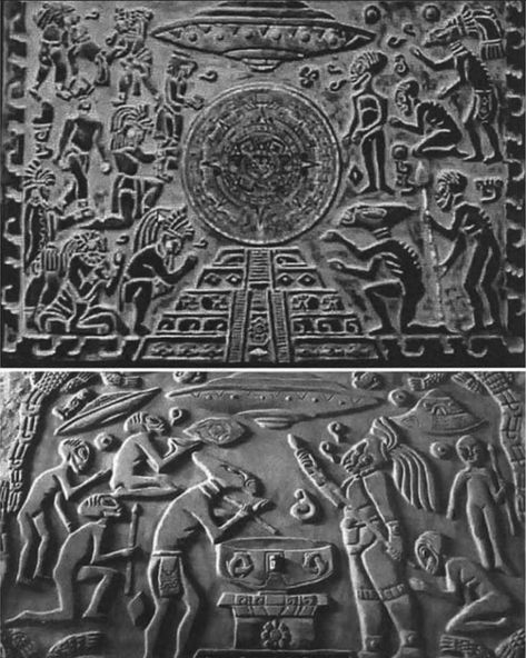 Alien Symbols, Grey Aliens, Gods People, Aliens History, Alien Artifacts, Ancient Discoveries, Ufo Art, Ancient History Facts, Ancient Astronaut