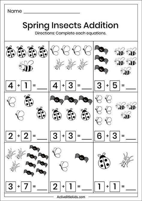 Pre K Addition Worksheet, Pre K Math Worksheets Addition, Preschool Addition Worksheets Free, Free Addition Worksheets Kindergarten, Addition For Kindergarten Worksheets, Pre K Math Worksheets Free Printables, Preschool Addition Worksheets, Pre K Worksheets Free Printables, 1st Grade Addition And Subtraction