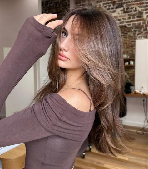 Rambut Brunette, Brown Hair Looks, Brown Hair Inspo, Hair 2024, Celebrity Hair Stylist, Long Brown Hair, Hair Inspo Color, Light Brown Hair, Brunette Hair