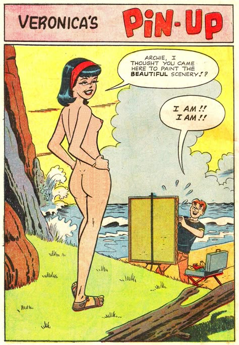 Betty And Veronica Kiss, Archie Comics Jughead, Archie Comics Strips, Archie Comics Veronica, Archie Betty And Veronica, Archie Comics Characters, Archie Comic Books, Comics Strips, Archie And Betty