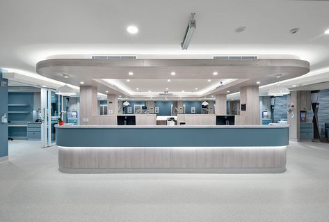 Westmead Private Maternity Ward Project - CASF Ward Room, Nurse Station, Hospital Reception, Hospital Design Architecture, Modern Hospital, Healthcare Interior Design, Hospital Architecture, Nurses Station, Maternity Hospital