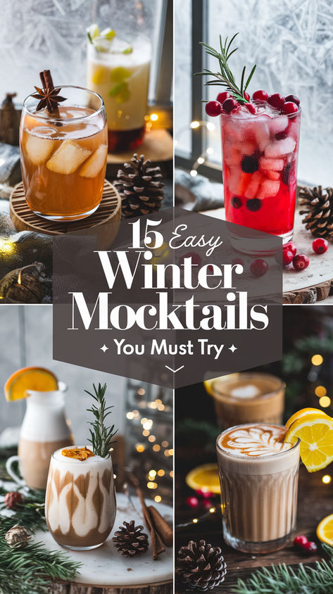 Great Non Alcoholic Drinks, Fancy Non Alcoholic Drinks Parties, Non Alcoholic Signature Drinks, Creative Non Alcoholic Drinks, Bubbly Mocktails Non Alcoholic, Quick Mocktail Recipe, Mocktails Non Alcoholic Creamy, Mocktails Non Alcoholic Mason Jar, Mocktail Recipe For A Crowd