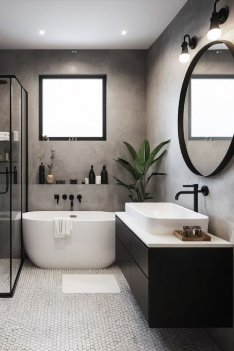 Small Bath Makeover, Tiny Bathroom Interior Design, Tiny Bathroom Ideas On A Budget, Modern Minimal Bathroom Design, Small Bathroom Ideas 2024, Long Bathrooms Ideas, Square Bathroom Layout, Small Apartment Bathrooms, Medium Bathroom Ideas