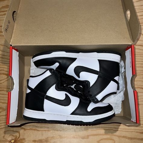 New! WOMEN’S NIKE DUNK HIGH PANDA SHOES SNEAKERS DD1869-103 SIZE 7.5 WITH BOX was just added to eBay. Check it out! #eBay #eBaySeller https://www.ebay.com/itm/135110124045?mkcid=16&mkevt=1&ssspo=ixAWgYmJTFq&ssuid=ixAWgYmJTFq&media=IG&widget_ver=freya&mkrid=711-127632-2357-0&sssrc=4256139&jobId=7f17fdd9-59b0-4ce4-a17a-881bd53eedce Women Dunks, Nike Dunk High Panda, Nike Dunks High, Panda Outfit, Panda Shoes, Cycling Shoes Women, Colorful Sneakers, Black And White Nikes, Nike High Tops