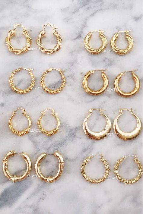 Gold hoops