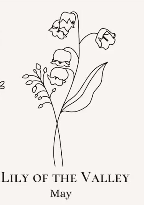 Lily Of The Valley Tattoo, Valley Tattoo, Clover Tattoos, I Am A Graphic Designer, Subtle Tattoos, Post Stamp, Flower Motif, Tat Ideas, Tiny Tattoos