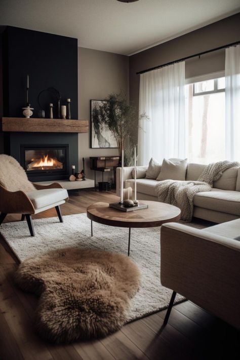 Whether you are interested in interior trends and styles or looking for home decor ideas, find plenty of inspiration from the interior designer! Hygge Living Room, Home Living Room Decor, Danish Art, Hygge Living, Hygge Style, Living Room Design Ideas, Hygge Home, Home Design Living Room, Design Living Room