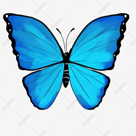 Tattoos Butterfly, Cartoon Butterfly, Butterfly Tattoos, Butterfly Illustration, Butterfly Wallpaper, Blue Butterfly, Tattoos, Blue