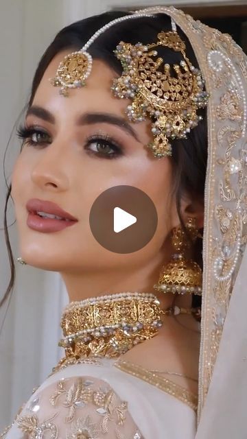 WedWel.com on Instagram: "Nikkah look of our dreams 💖
Jewellery: @zevarbysamrafalak 
Outfit: @safacouture 
Makeup: @afshankhan.official 

Find the best Pakistani wedding vendors only on WedWel.com! New businesses added weekly! #DesiWedding #PakistaniBride #DesiBride #PakistaniWedding #SouthAsianWedding #Lahore #Karachi #Islamabad #Shaadi #Rukhsati #nikkah" Nikkah Look, Pakistani Makeup Looks, Pakistani Makeup, Tikka Jewelry, Desi Bride, Pakistani Bride, South Asian Wedding, Desi Wedding, Pakistani Wedding