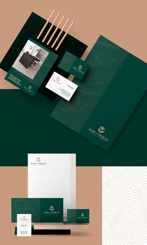 Emerald Green Branding Color Palette, Expensive Colors, Corporate Identity Design Branding, Apartment Branding, Corporate Design Branding, Business Branding Design, Folder Design, Corporate Identity Design, Real Estate Branding