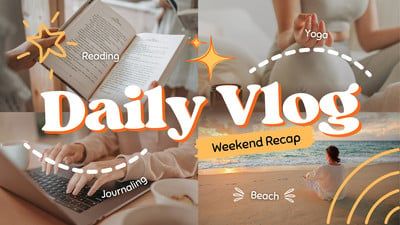 Beige White Aesthetic Daily Study Vlog YouTube Thumbnail - Templates by Canva Youtube Vlog Thumbnail, Templates For Youtube, Vlog Thumbnail, Thumbnails Ideas, Thumbnails For Youtube, Banner For Youtube, Youtube Channel Banner, Canva Youtube, Thumbnails Design