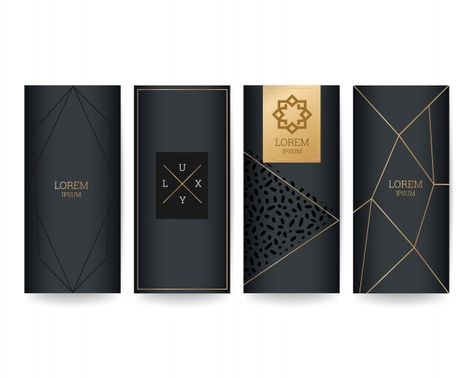 Luxury Design Graphic, Design Black Gold, Homemade Perfume, Chocolate Packaging Design, Gold Inspiration, Luxury Packaging Design, Modern Packaging, Perfume Box, Black Packaging