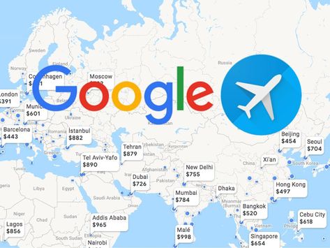 The Google Flights Explore map is an easy way to see the cheapest destinations for a specific date or date range All Airlines, Best Travel Credit Cards, Find Cheap Flights, Singapore Airlines, Best Flights, Travel Wishlist, Best Credit Cards, Airline Tickets, American Airlines