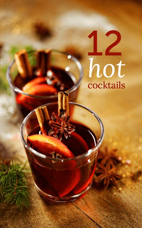 12 Hot Cocktails to Keep you Warm Cocktail Original, Warm Cocktails, Hot Cocktails, Winter Drink, Winter Cocktails, Winter Drinks, Coffee Cocktails, Irish Coffee, Mulled Wine