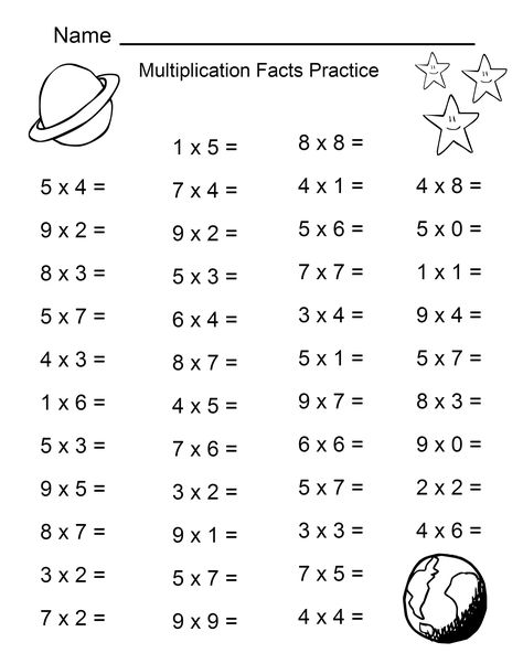 free multiplication worksheets 4th grade | multiplicationpractice Math Practice 3rd Grade, 3rd Grade Math Worksheets Multiplication Times Tables, Middle School Multiplication Practice, Second Grade Multiplication Worksheets, Math Work Sheet For Grade 3, Multiplication Sheets 3rd Grade, Math Fluency 3rd Grade, Math Worksheets Color By Number, Grade3 Math Worksheets