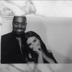 Kim Kardashian West, Kanye West, Kim Kardashian, A Man, Black And White, White, Instagram, Black