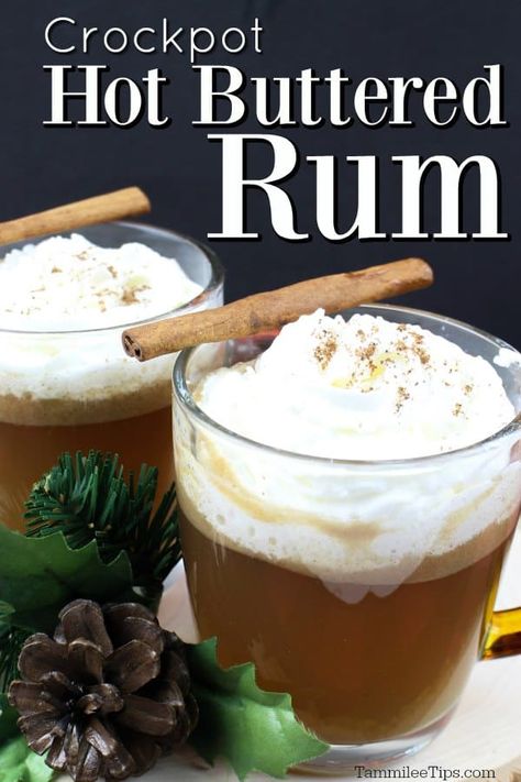 Hot Buttered Rum Recipe, Toddy Recipe, Hot Toddies Recipe, Rum Cocktail Recipes, Buttered Rum, Hot Cocktails, Rum Recipes, Hot Buttered Rum, Big Ears