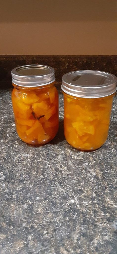 Pumpkin Preserves Pumpkin Preserves, Pumpkin Preserves Recipes, Canning Fruit, Canned Fruit, Fruit Jam, Preserving Food, Pumpkin Orange, A Pumpkin, Old Fashioned