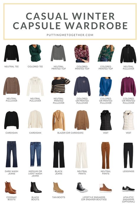 Winter Business Casual Capsule Wardrobe, Winter Minimalist Capsule Wardrobe, Casual Winter Legging Outfits, Capsule Wardrobe 2025 Fall/winter, Plus Size Winter Capsule Wardrobe, Winter Casual Capsule Wardrobe, Winter Capsule Wardrobe 2024, Capsule Wardrobe 2024 Fall/winter, Winter Business Casual Outfits For Women