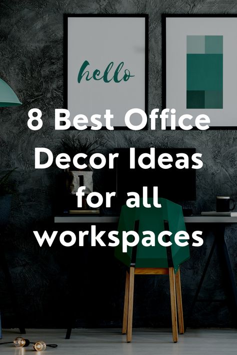 It is essential for any working individual to have a quiet space available to ponder over various business plans. Therefore, a home office, even one with minimalist design ideas, is a welcome addition to their house. That is why, we have put together a few office decor ideas for the workplace as well as a home office, to inspire and enlighten you. Decorate Office At Work Professional, Small Office Design Ideas Business, Inspiring Office Design, Office Design Inspiration Corporate, Cubical Office Decor Ideas, Office Branding Ideas Inspiration, Decorating Ideas For Work Office, Decorating Small Office Space At Work, Office Waiting Area Interior Design