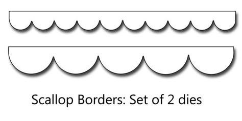 9 Best Images of Printable Template For Scalloped Border - Free ... Borders Free, Border Templates, Scallop Border, Doodle Frame, Bulletin Board Borders, Greeting Card Size, Circle Template, Blogging Advice, Flower Template