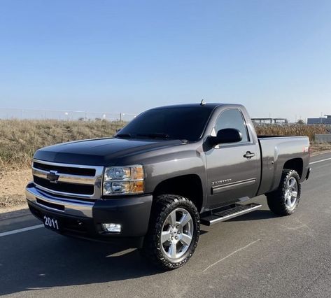 Gmc Serria, Silverado 2010, Chevy Silverado Single Cab, Silverado Single Cab, Chevy Trucks Lowered, Trucks Lowered, 2010 Chevy Silverado, Lifted Silverado, Gmc Suv